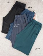 شلوار گیاهی ساده