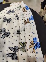 شومیز جلو گره پاپیون - Image 2